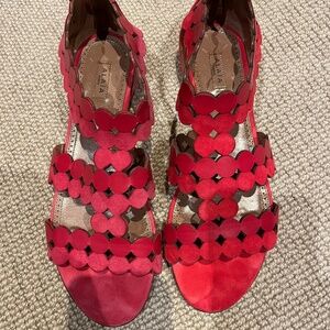 Alaia Circle Gladiator flats in size 41